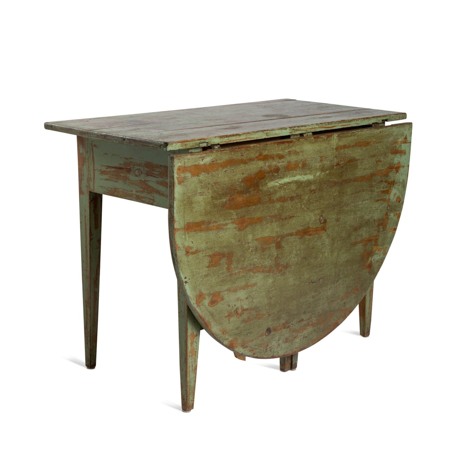 Drop Leaf Table, Green Eleish Van Breems Home