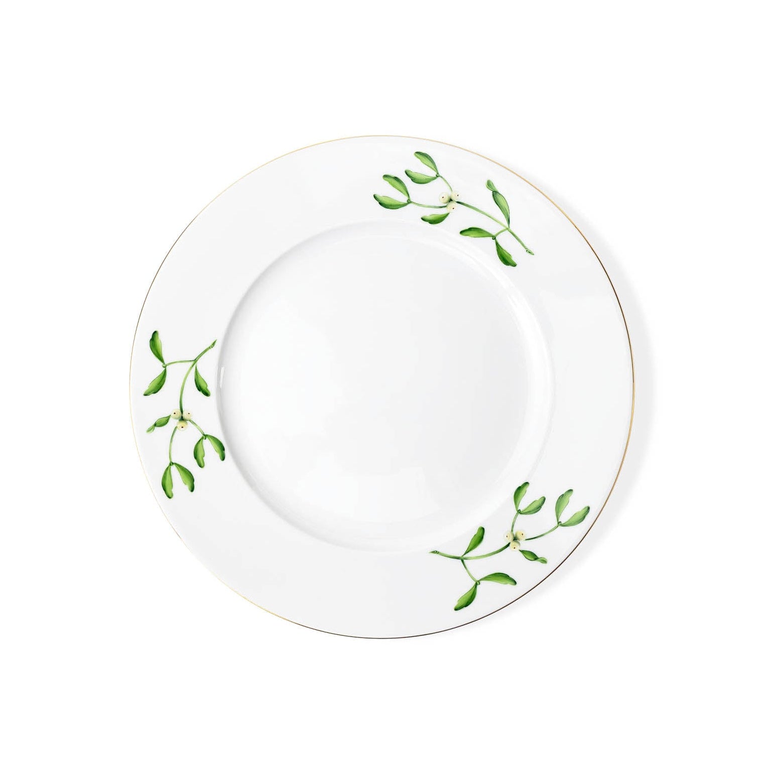 Augarten Mistletoe Dinner Plate Schubert 11" Eleish Van Breems Home