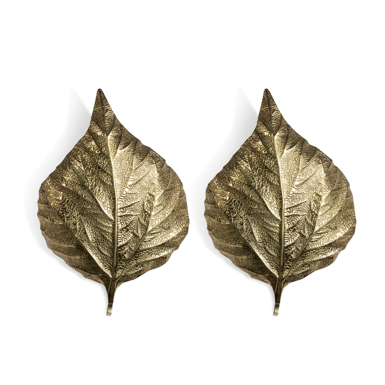 Pair of Leaf Sconces Eleish Van Breems Home