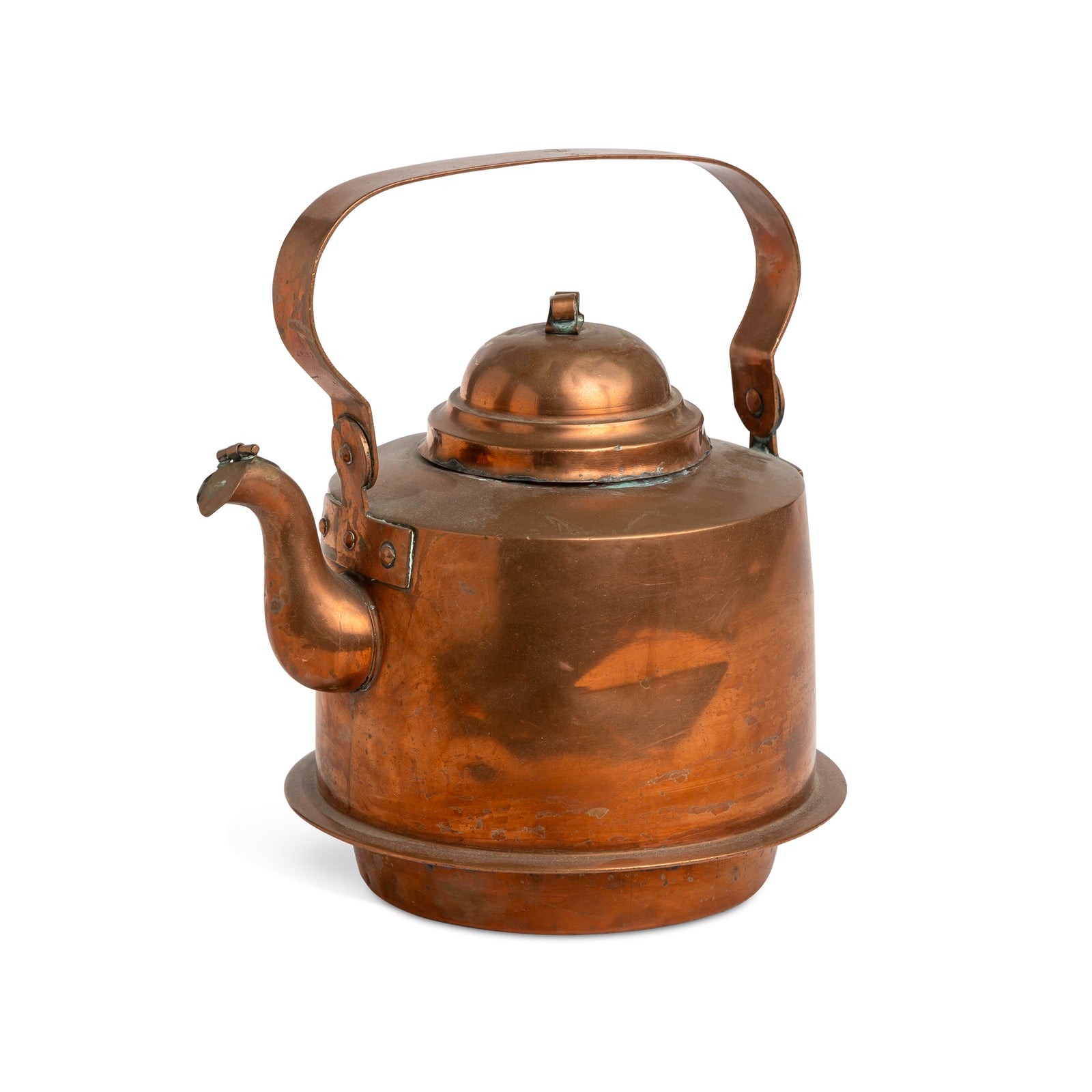 Large Vintage Skultuna Swedish Copper Kettle, 3 Liter Eleish Van Breems Home