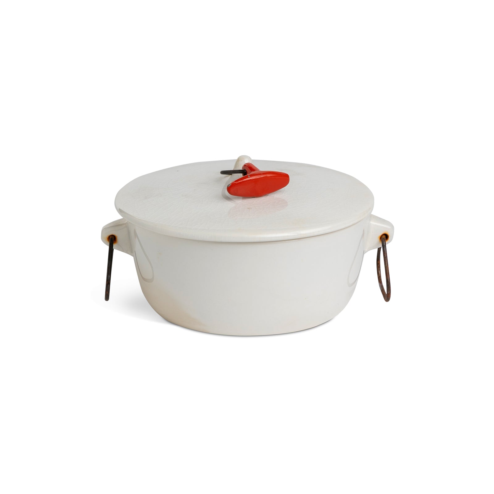 Mid-Century Japanese Tack Schmid Porcelain Pot with Lid Set of 2 Eleish Van Breems Home