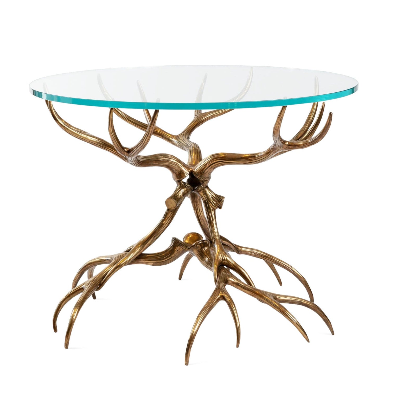 Spectacular Bronze Antler Table Eleish Van Breems Home