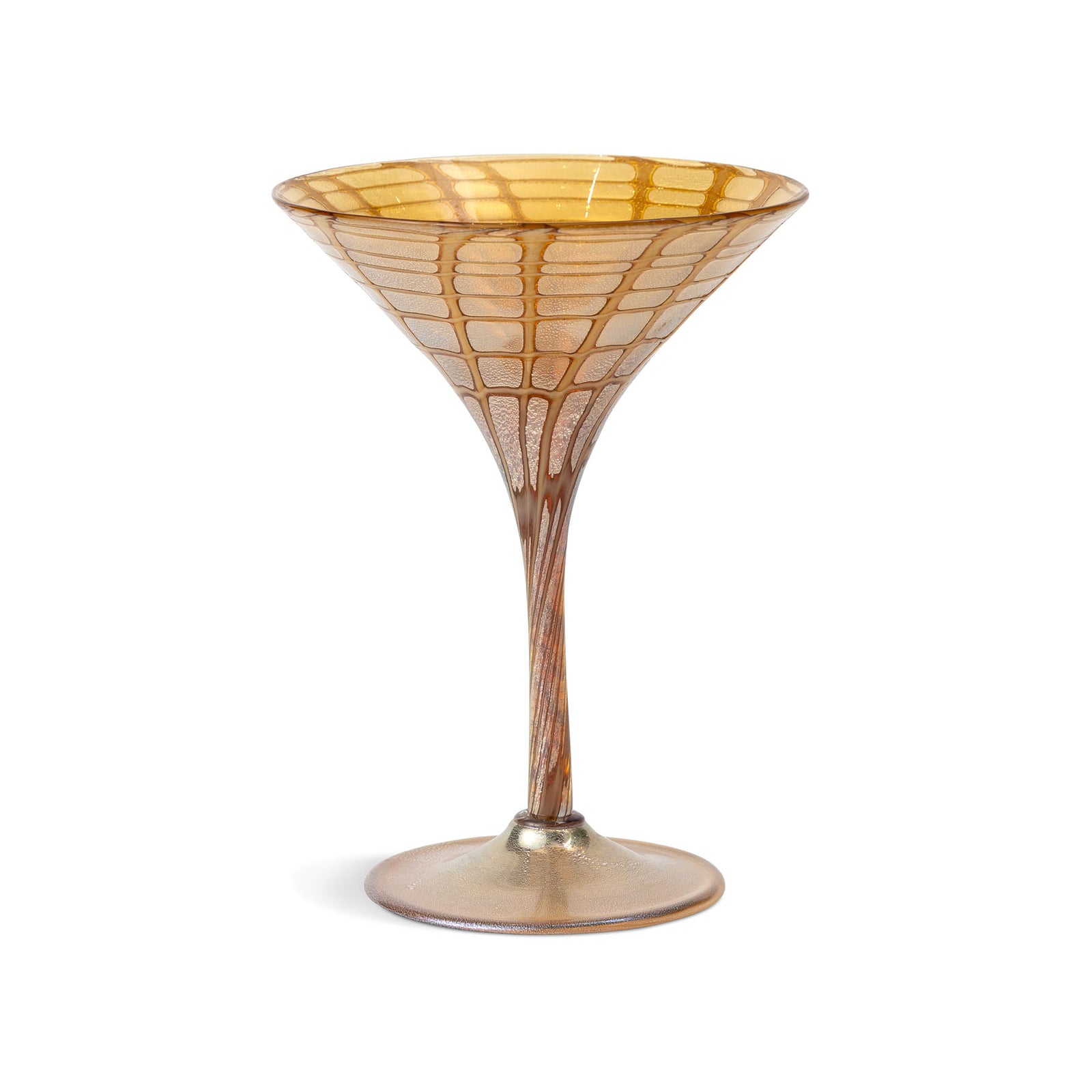 Ernesto Murano Glass Martini Glass