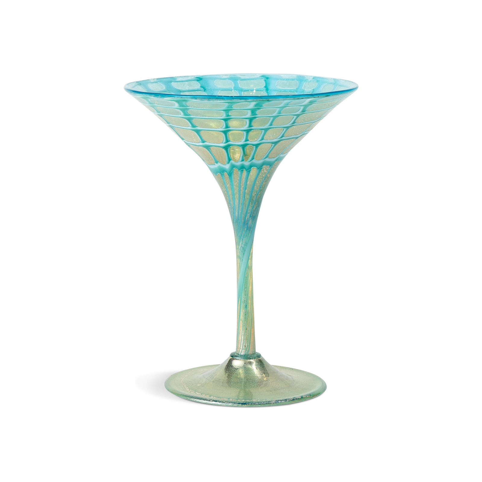 Ernesto Murano Glass Martini Glass