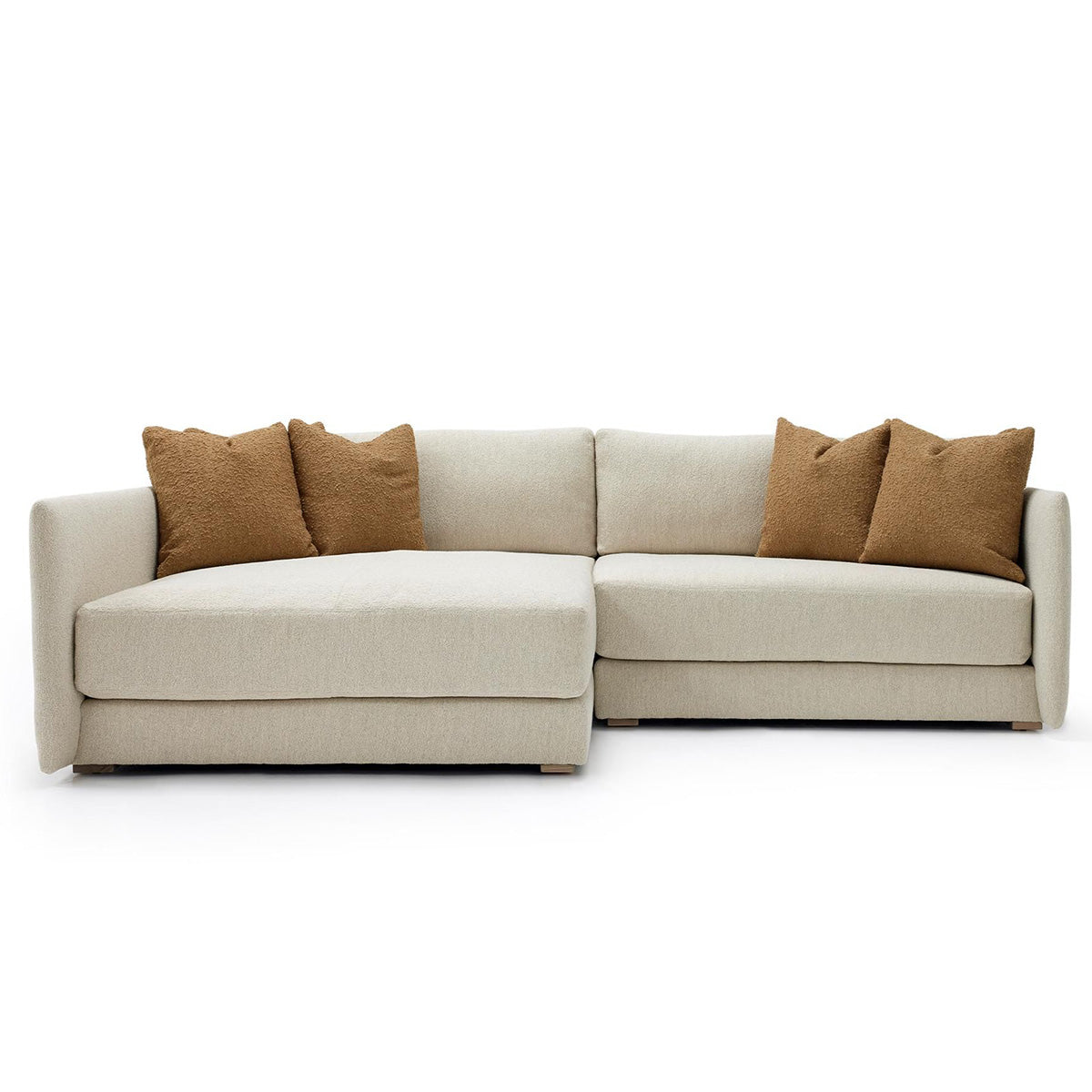 Katie Armless Chair in Colourwash Sesame Eleish Van Breems Home