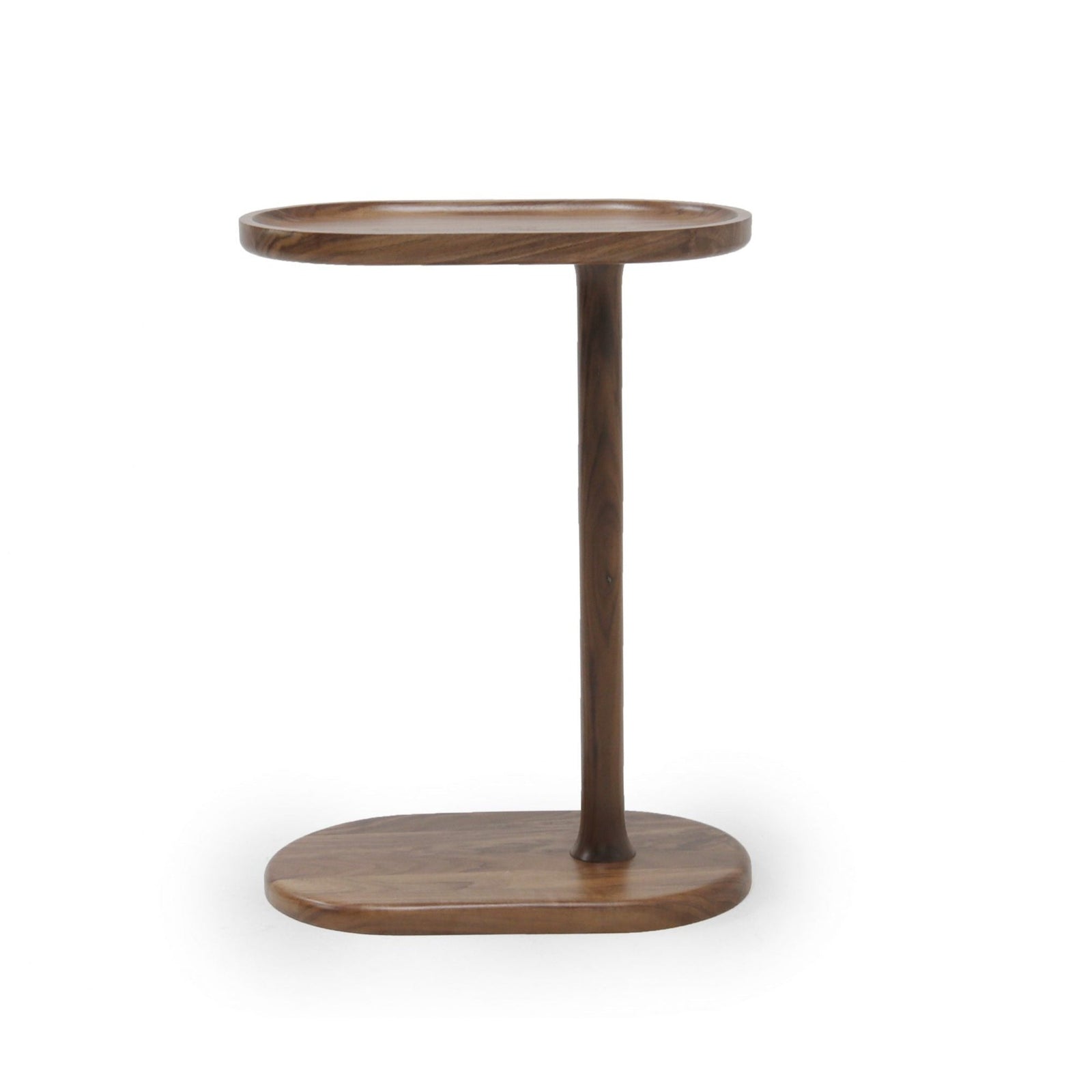 Lago Side Table in Dead Flat Walnut Eleish Van Breems Home