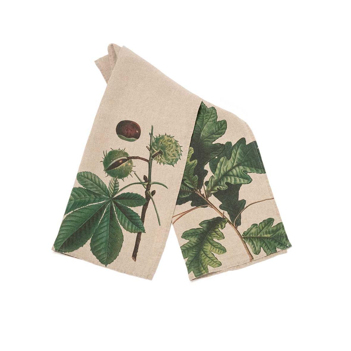 Printed Linen Tea Towels Eleish Van Breems Home