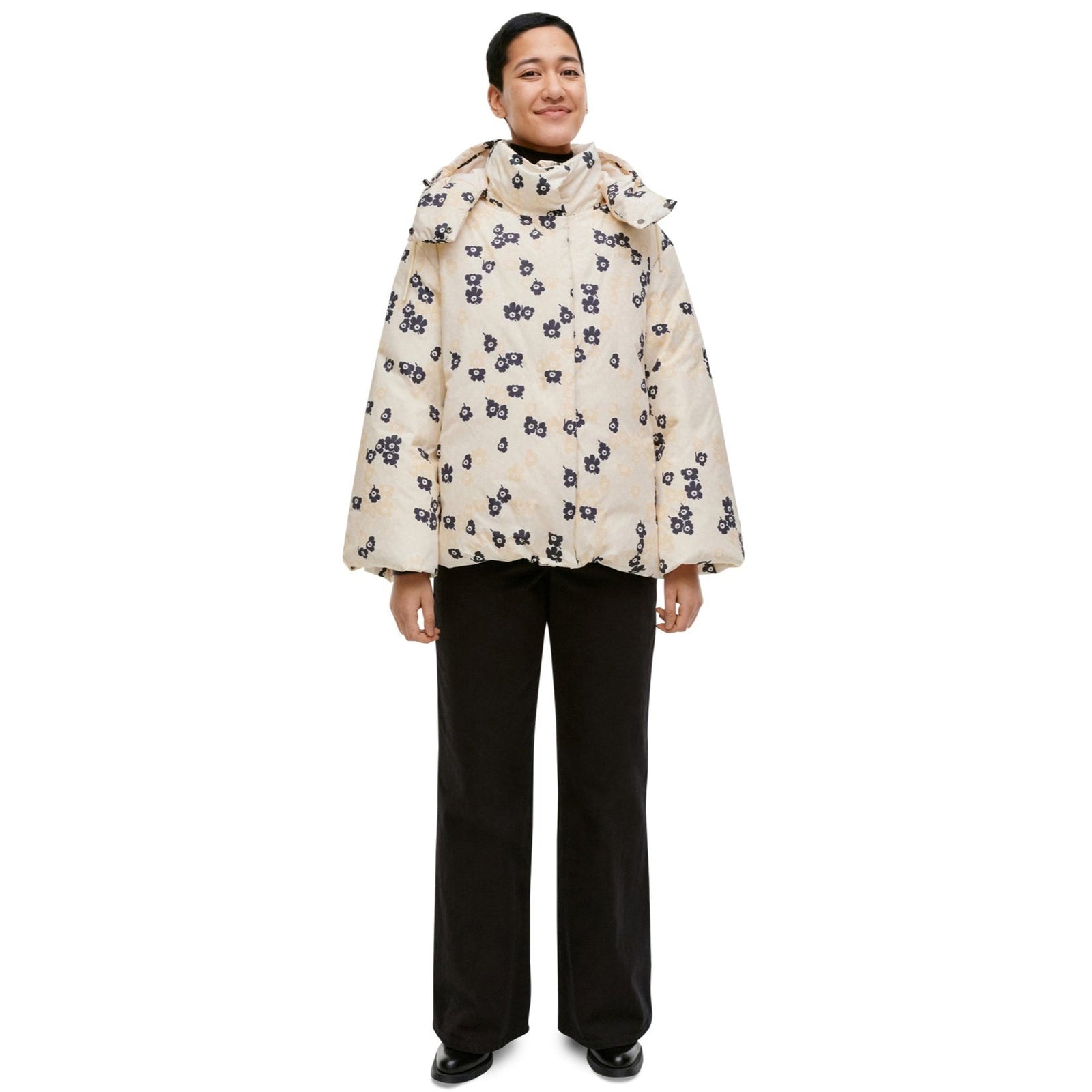 Marimekko Toppa Pikkuinen Unikko Down Jacket Eleish Van Breems Home