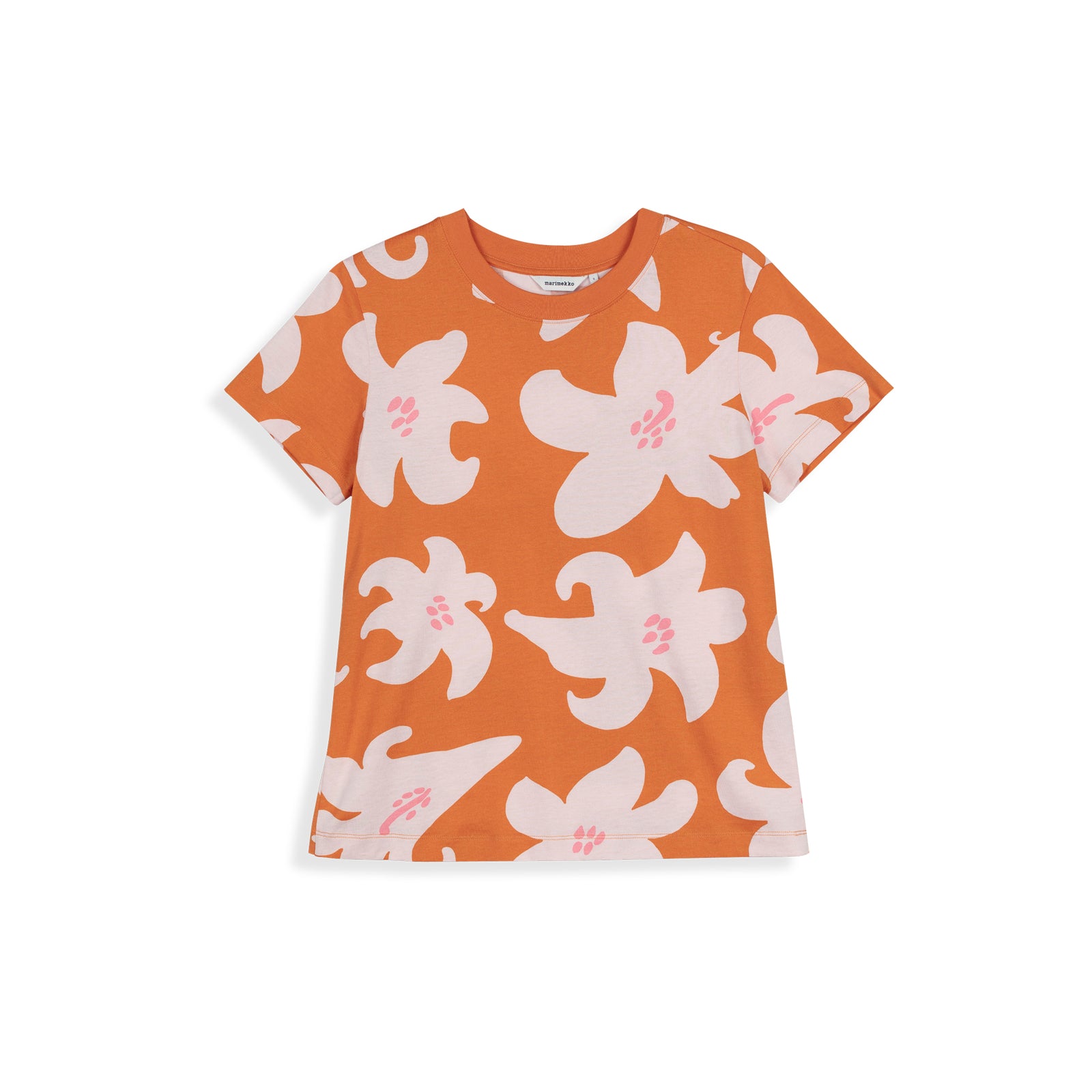 Heleys Villinarsissi T-shirt in Pink & Orange Eleish Van Breems Home