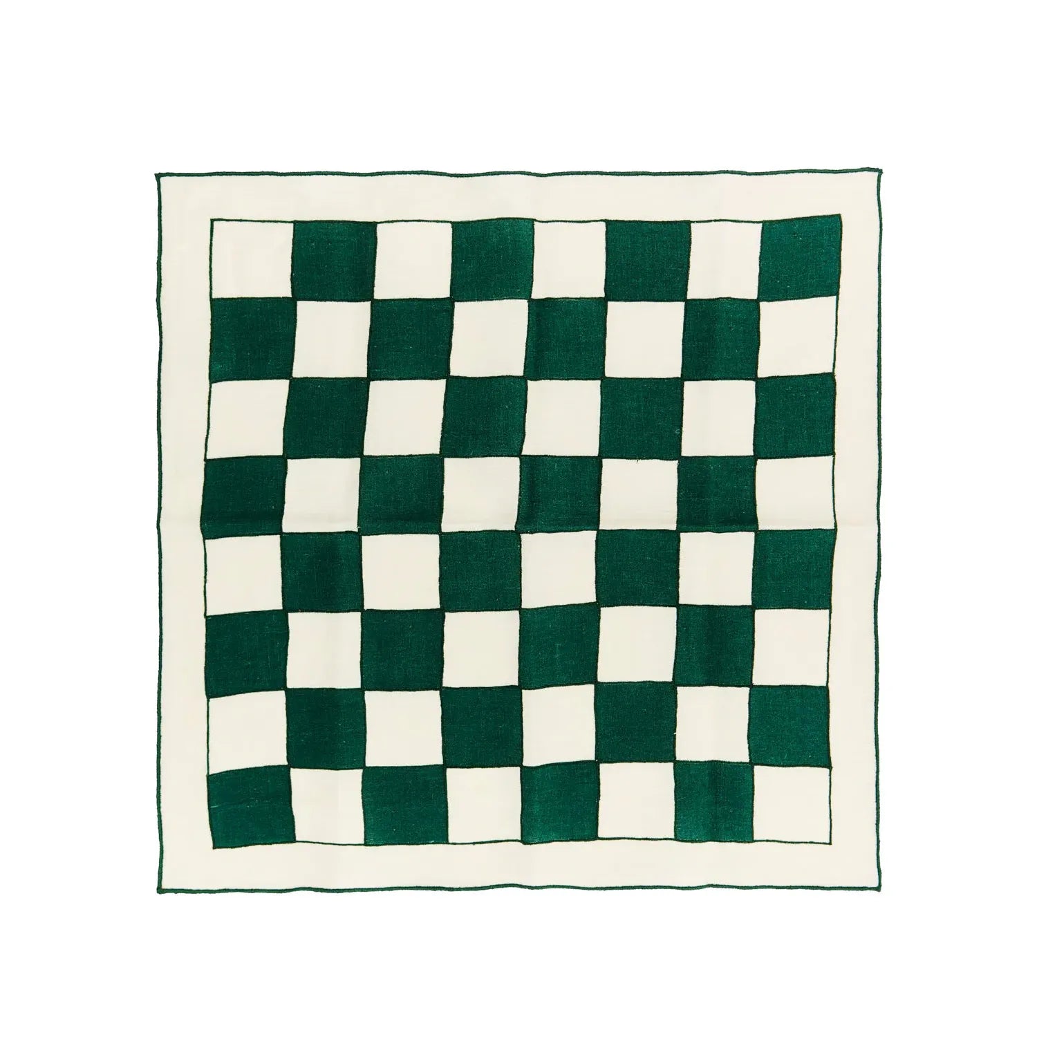 Chessboard Linen Napkins (Set of 4) Eleish Van Breems Home