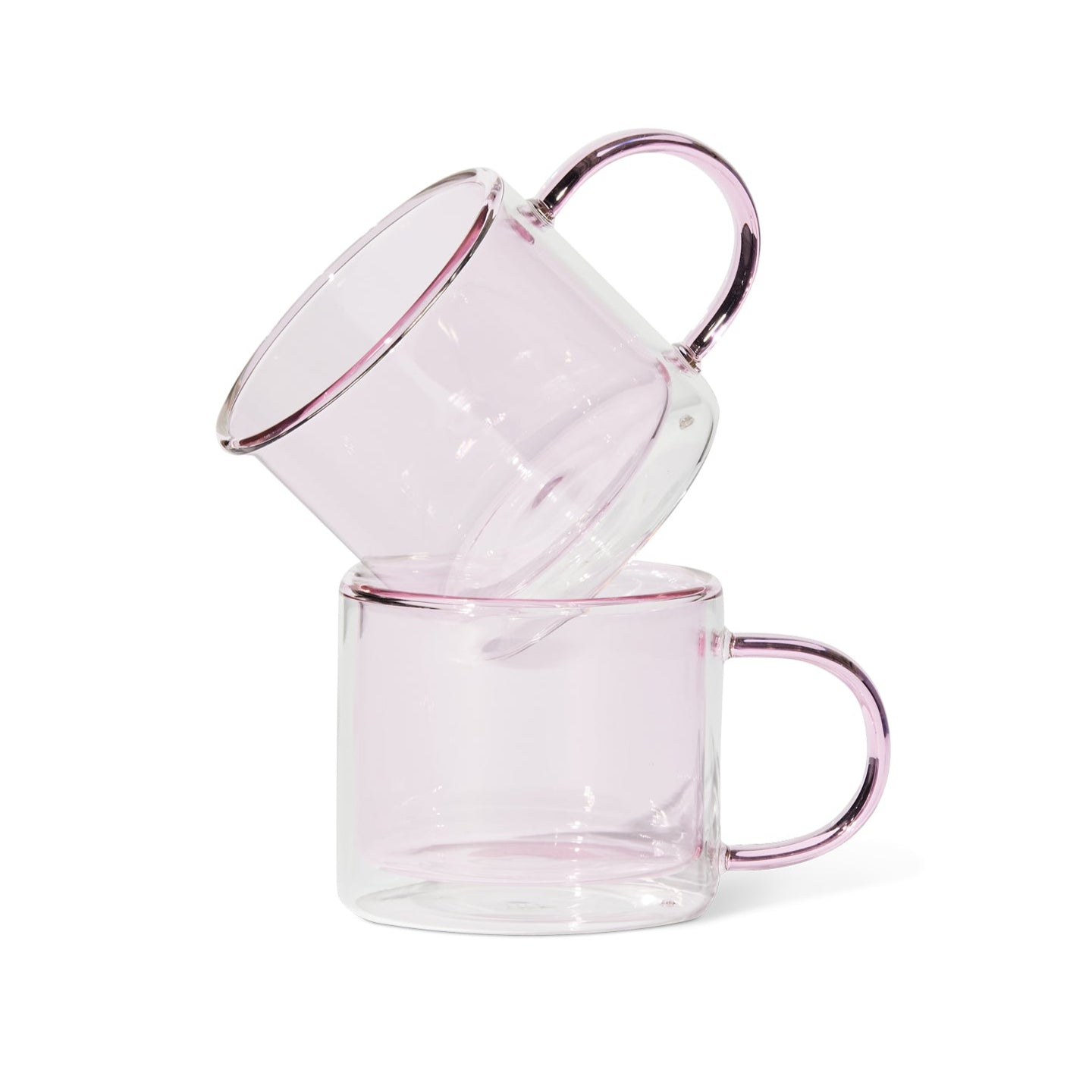 Double Trouble Cups, Set of 2, Pink Eleish Van Breems Home