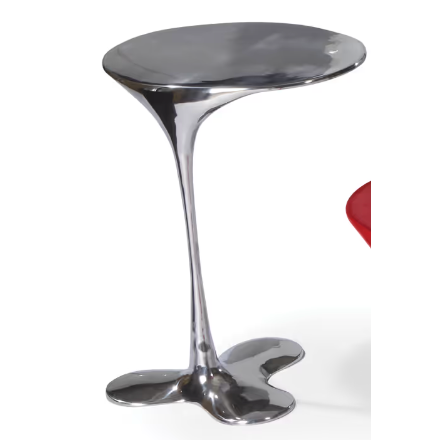Gloss White, 1536-22 Liquid Side Table Eleish Van Breems Home