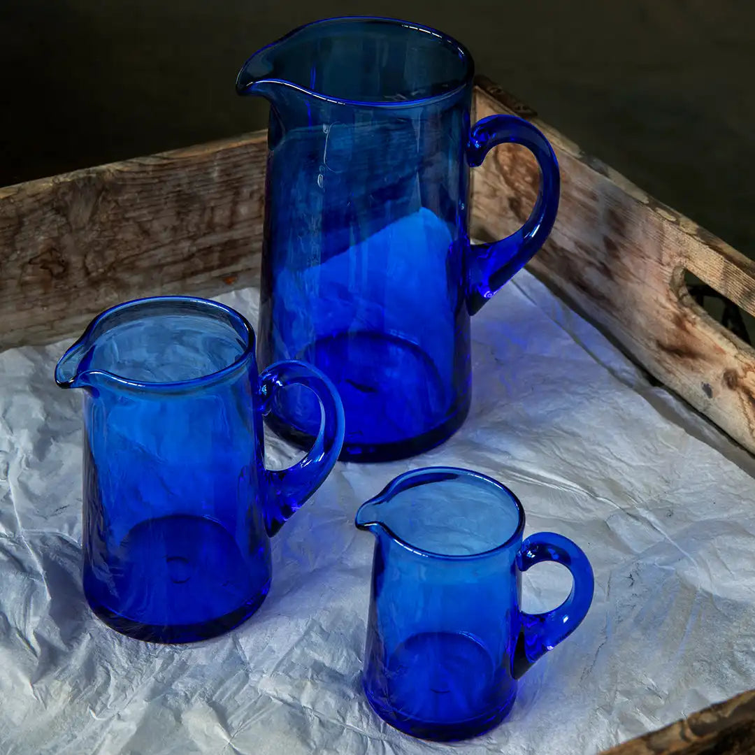Solide Carafe Large Blue Eleish Van Breems Home