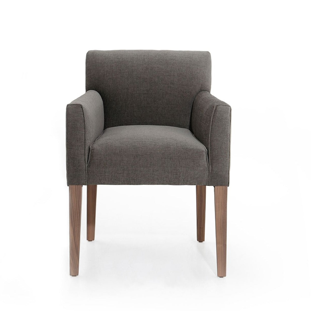 Thibaut Dining Chair with Arms in Textured Oyster Eleish Van Breems Home