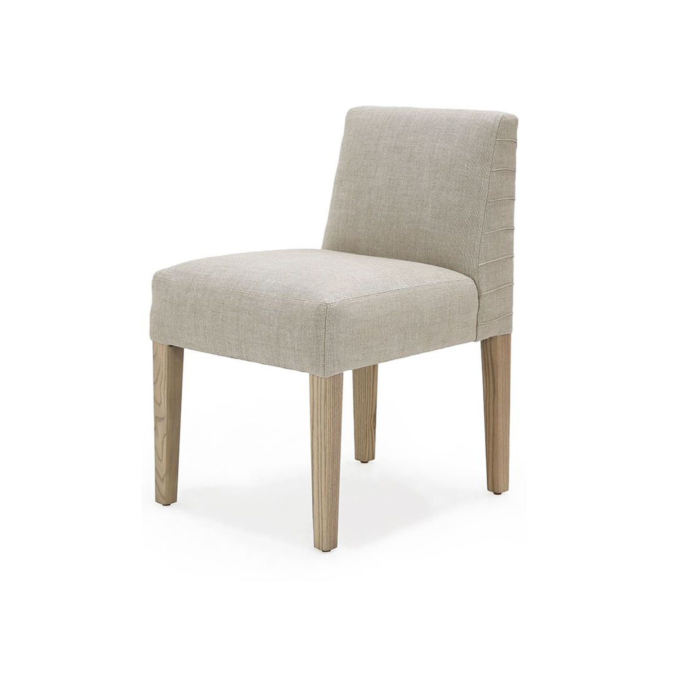 Thibaut Armless Dining Chair in Textured Oyster Eleish Van Breems Home