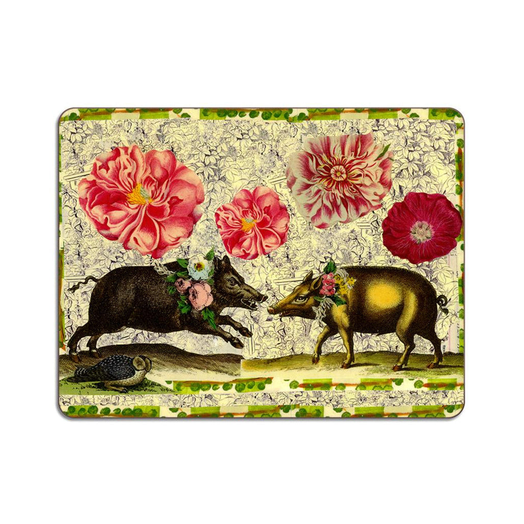 Two Boars Table Mat Eleish Van Breems Home