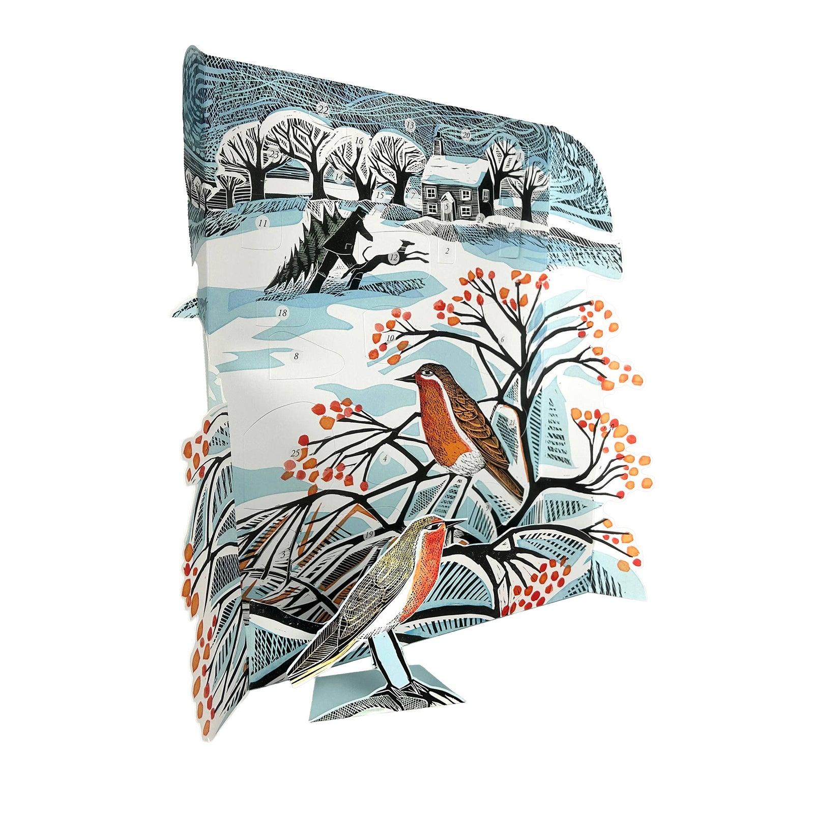 Bringing Home the Tree Advent Calendar - Angela Harding Eleish Van Breems Home