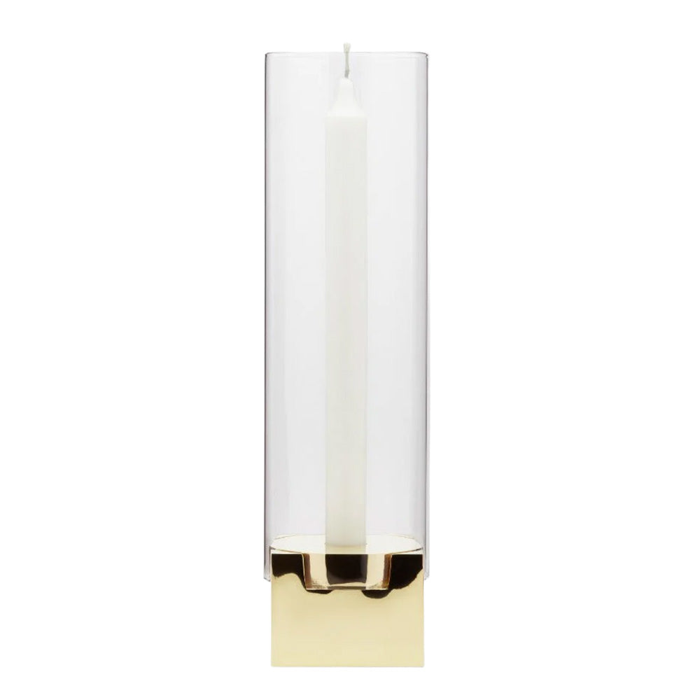 Skultuna Hurricane Lantern, Brass Eleish Van Breems Home