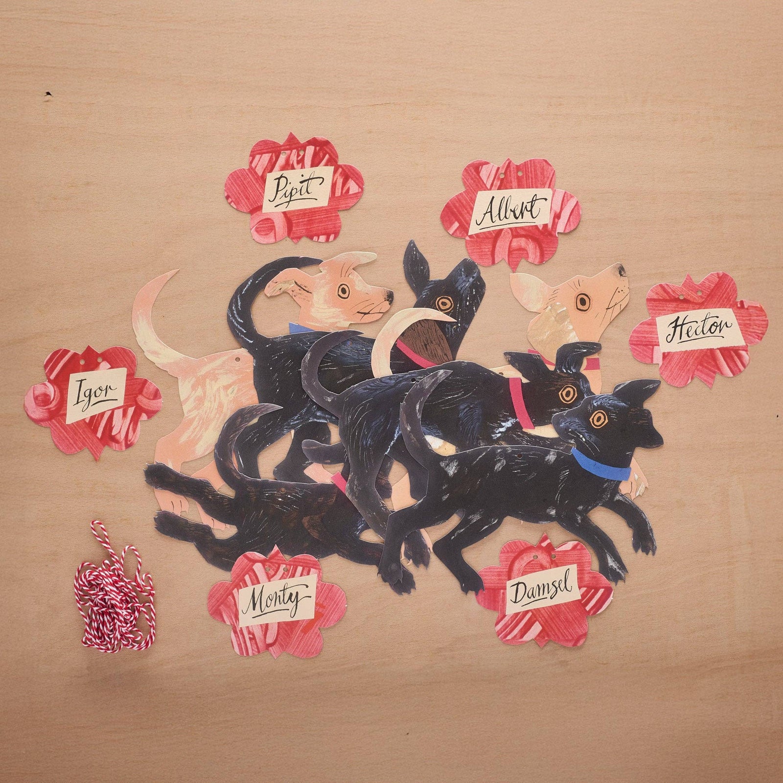 Puppy Garland Eleish Van Breems Home