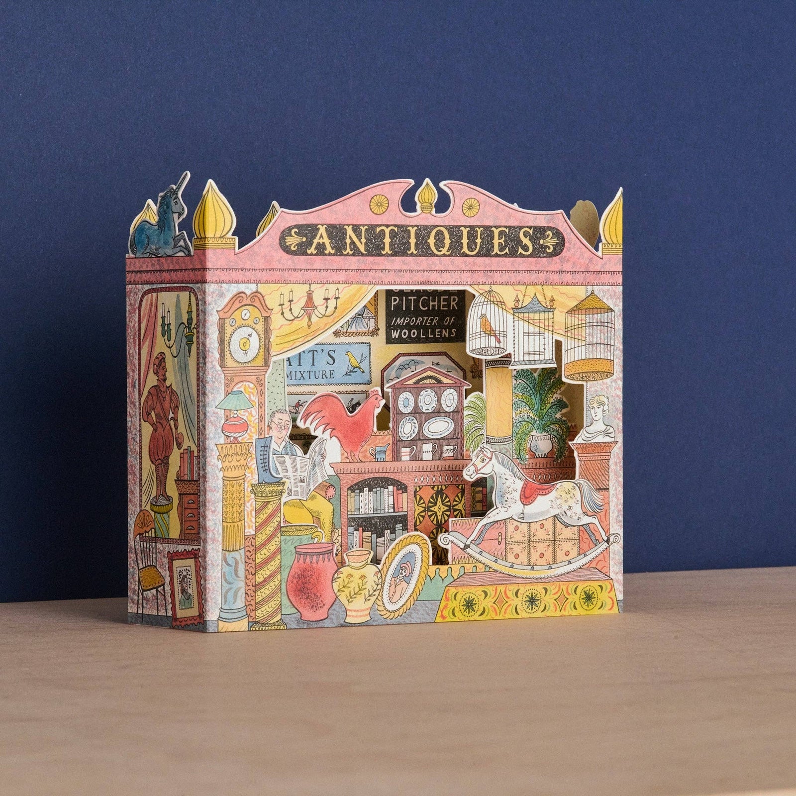 Antiques Shop Die Cut Eleish Van Breems Home