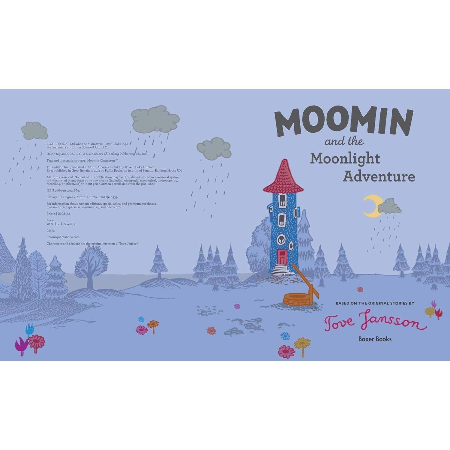 Moomin and the Moonlight Adventure by Tove Jansson Eleish Van Breems Home