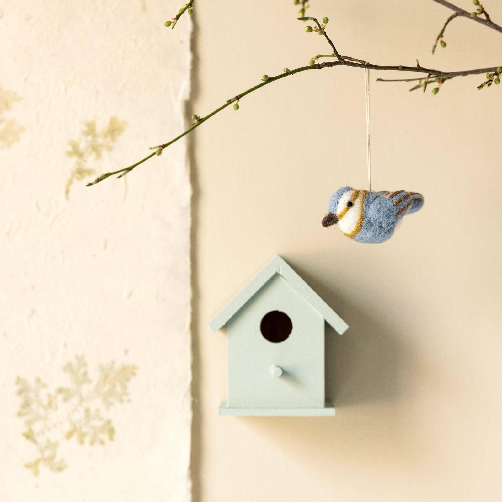 Spinus Bird - Blue Eleish Van Breems Home