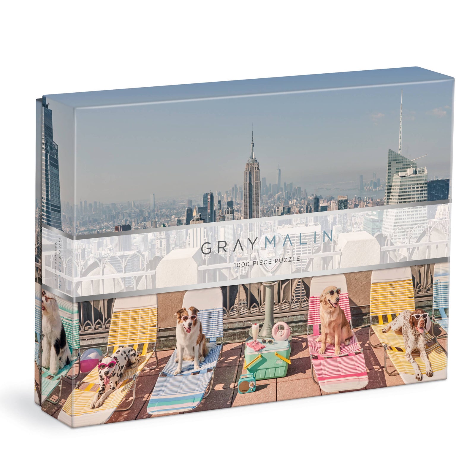Gray Malin The Dogs of New York City 1000 Piece Puzzle Eleish Van Breems Home