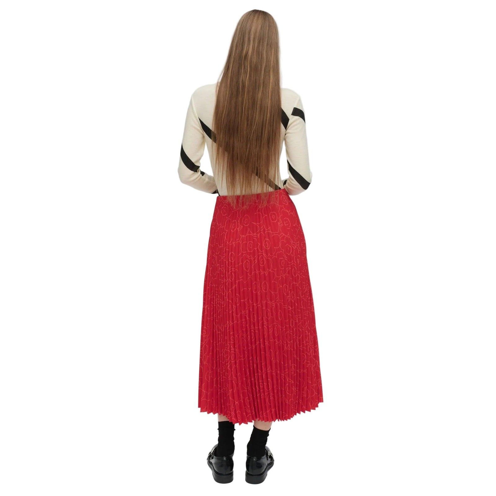 Marimekko Myy Piirto Unikko Skirt Red Eleish Van Breems Home