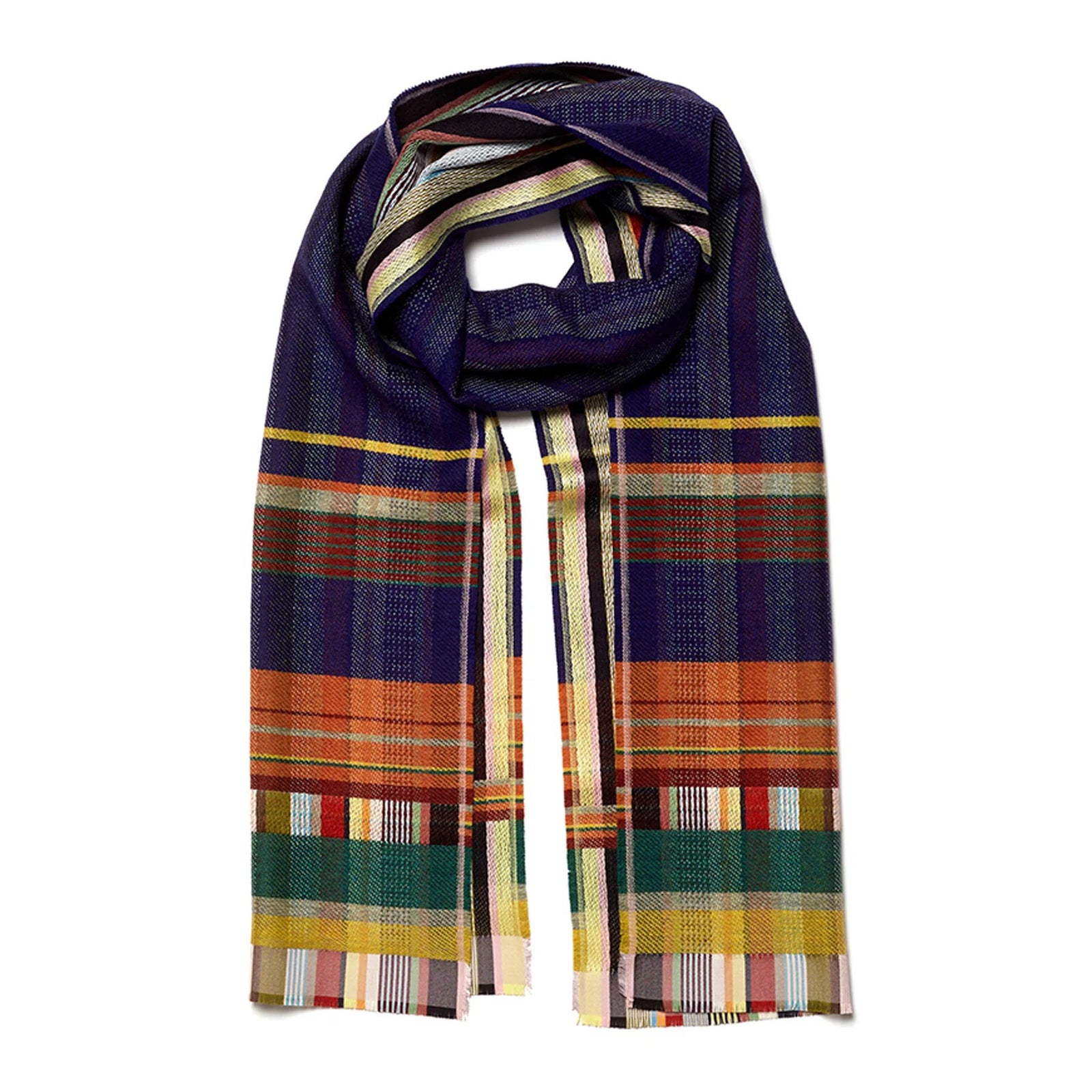 Wallace and Sewell Phyllis Silk and Wool Scarf Eleish Van Breems Home