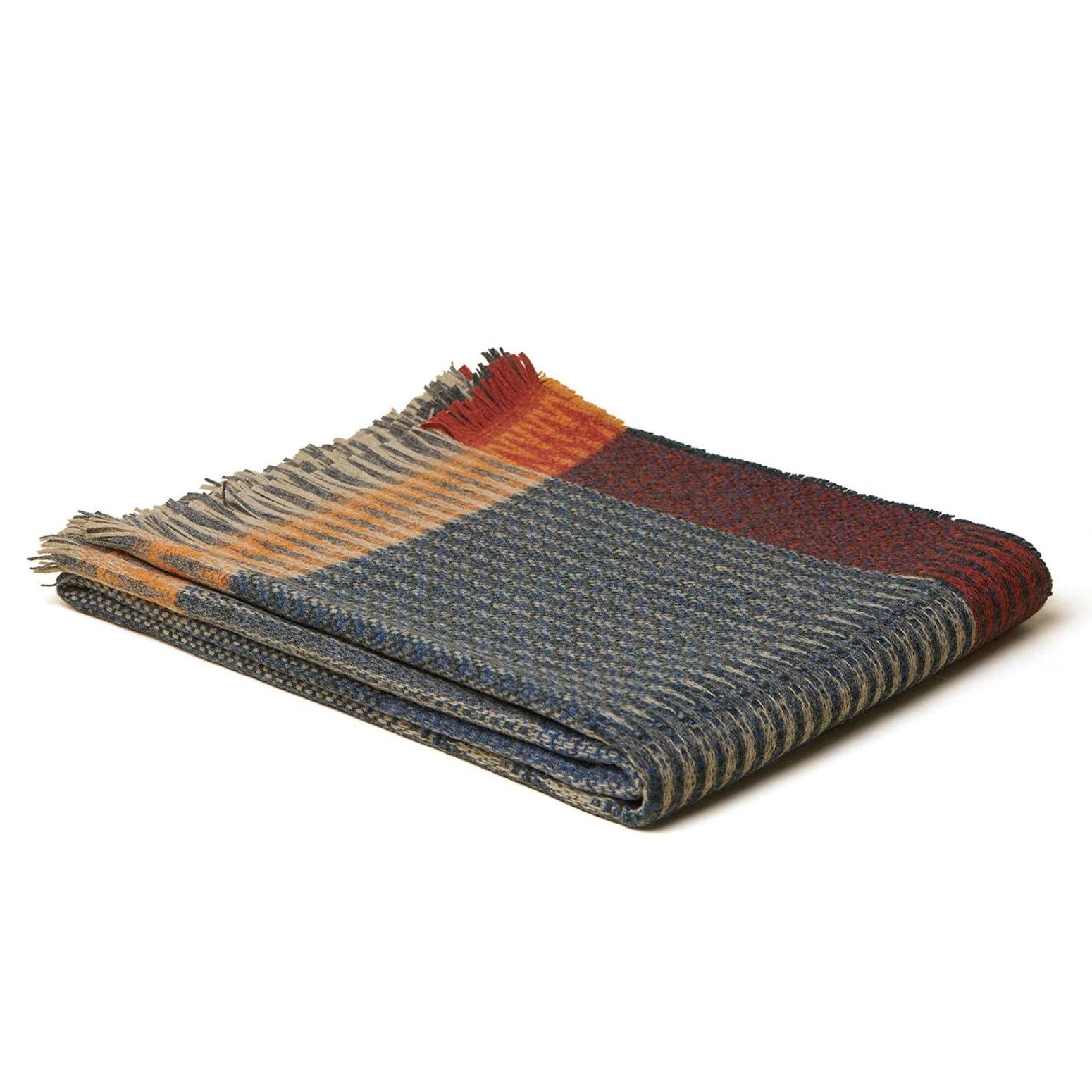 Wallace and Sewell Tweed Lambswool Throw Eleish Van Breems Home