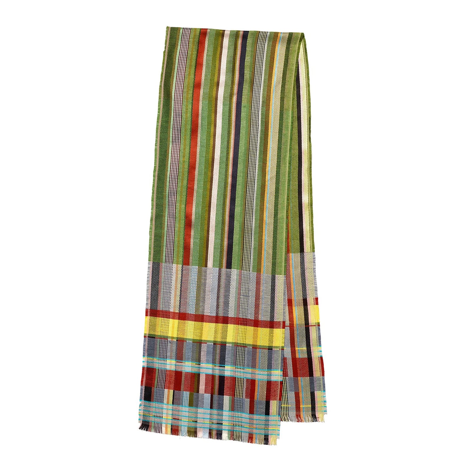 Wallace and Sewell Mason Linen and Silk Scarf Eleish Van Breems Home