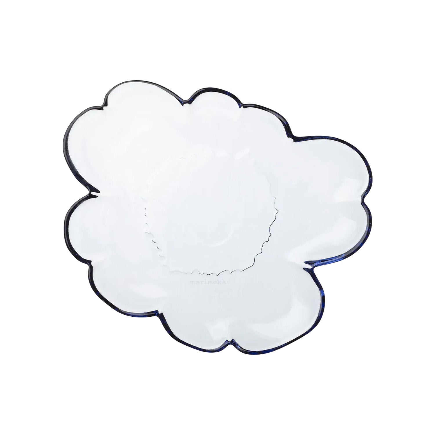 Marimekko Unikko Glass Plate 8" Eleish Van Breems Home