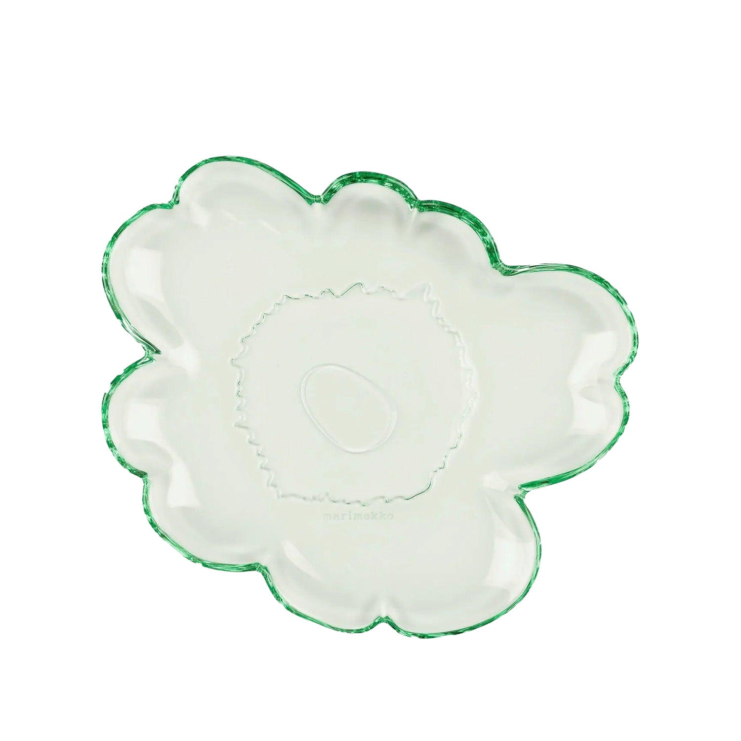 Marimekko Unikko Glass Plate 8" Eleish Van Breems Home