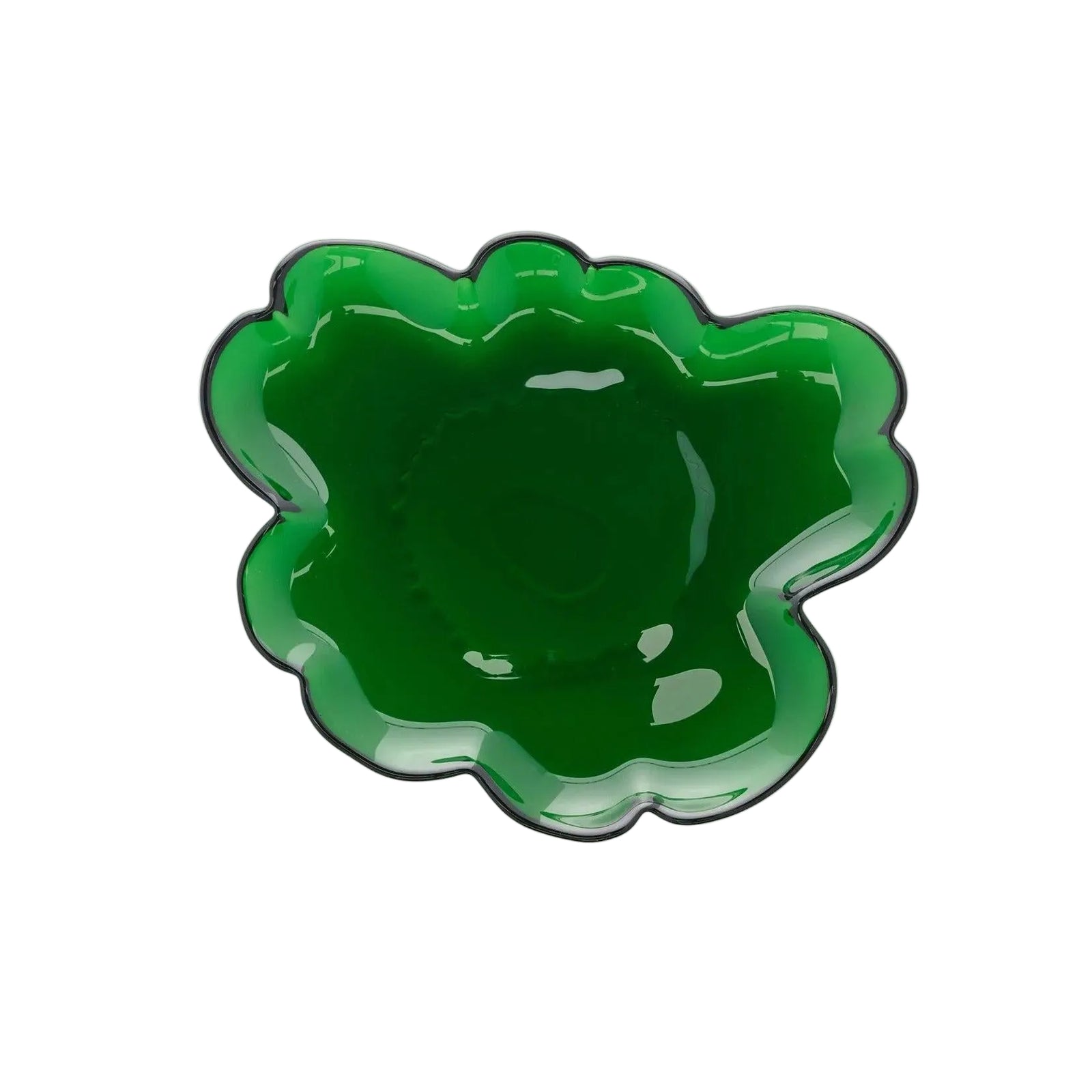 Unikko Shaped Glass Plate 8" Eleish Van Breems Home