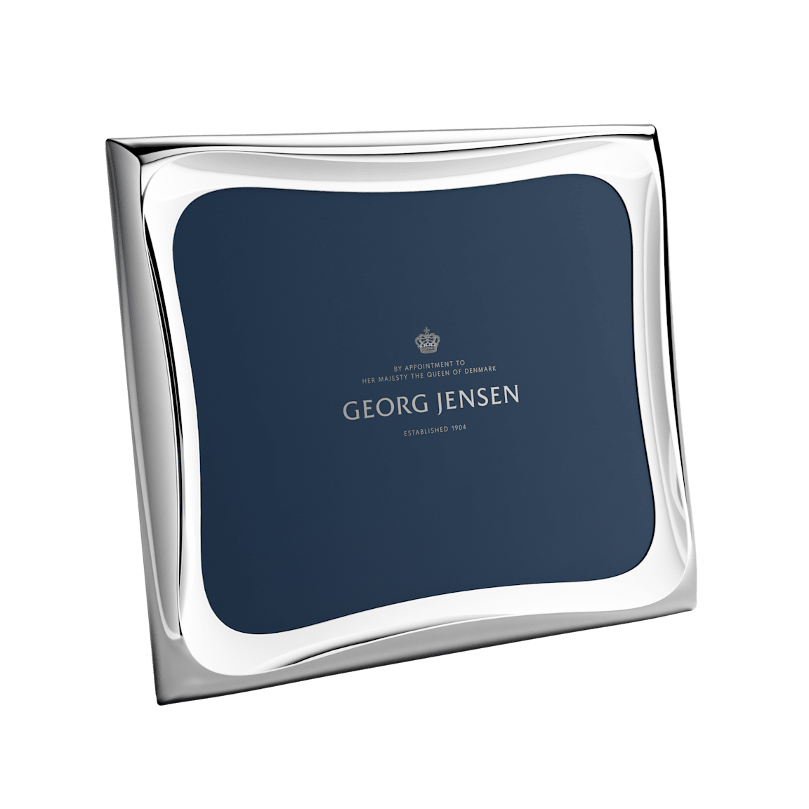 Georg Jensen Cobra Large Stainless Steel Picture Frame 10" x 8" Eleish Van Breems Home