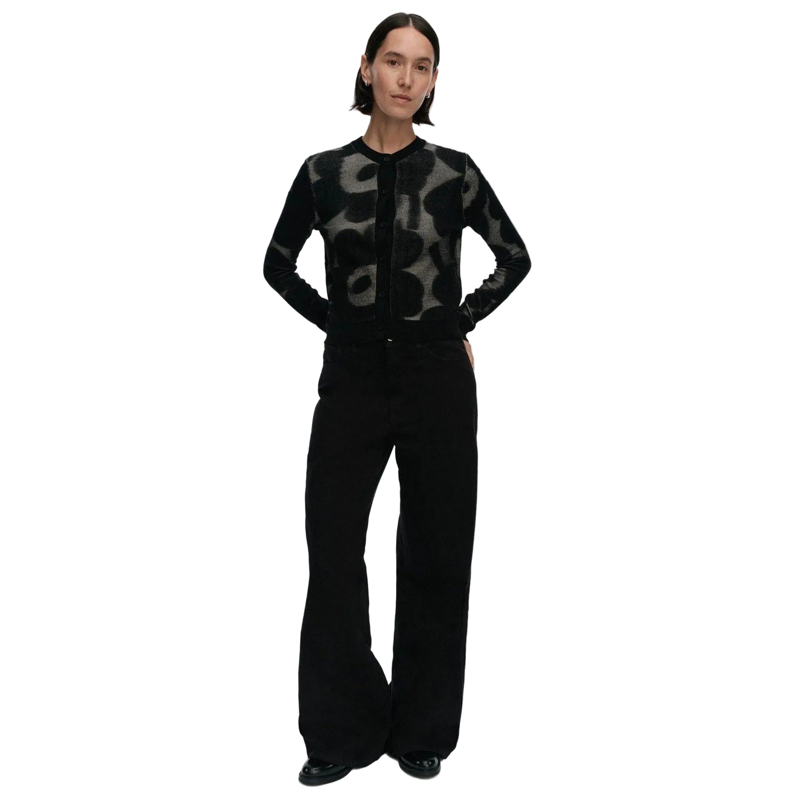 Marimekko Innoittaa Unikko Knit Cardigan Eleish Van Breems Home