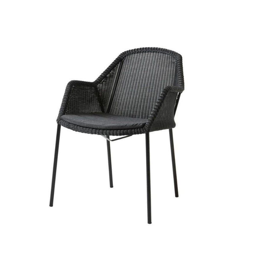 Breeze Stackable Chair with Cushion Eleish Van Breems Home