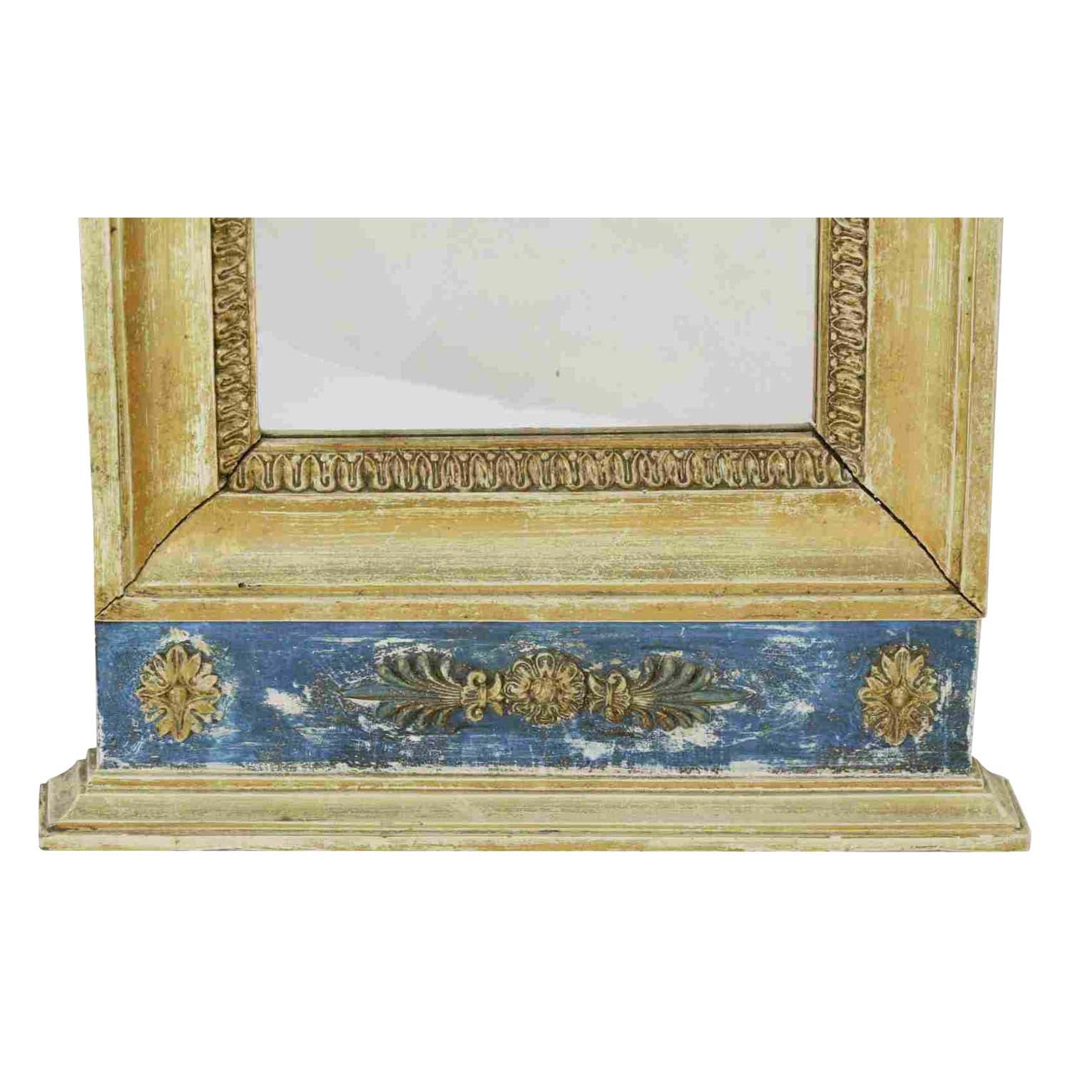 Swedish Neoclassical Mirror with Fruit Basket, circa 1830 Eleish Van Breems Home