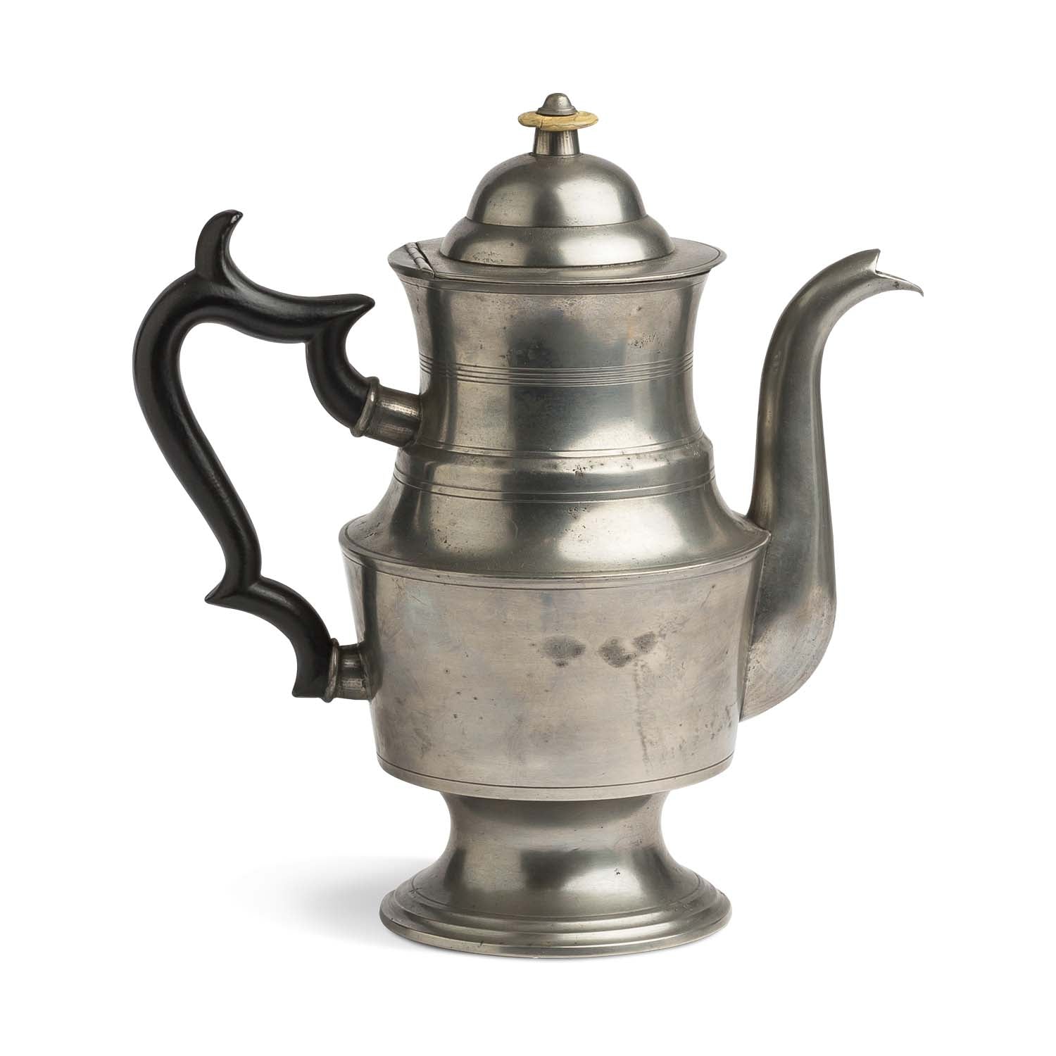 Middletown, Connecticut Pewter Teapot Eleish Van Breems Home