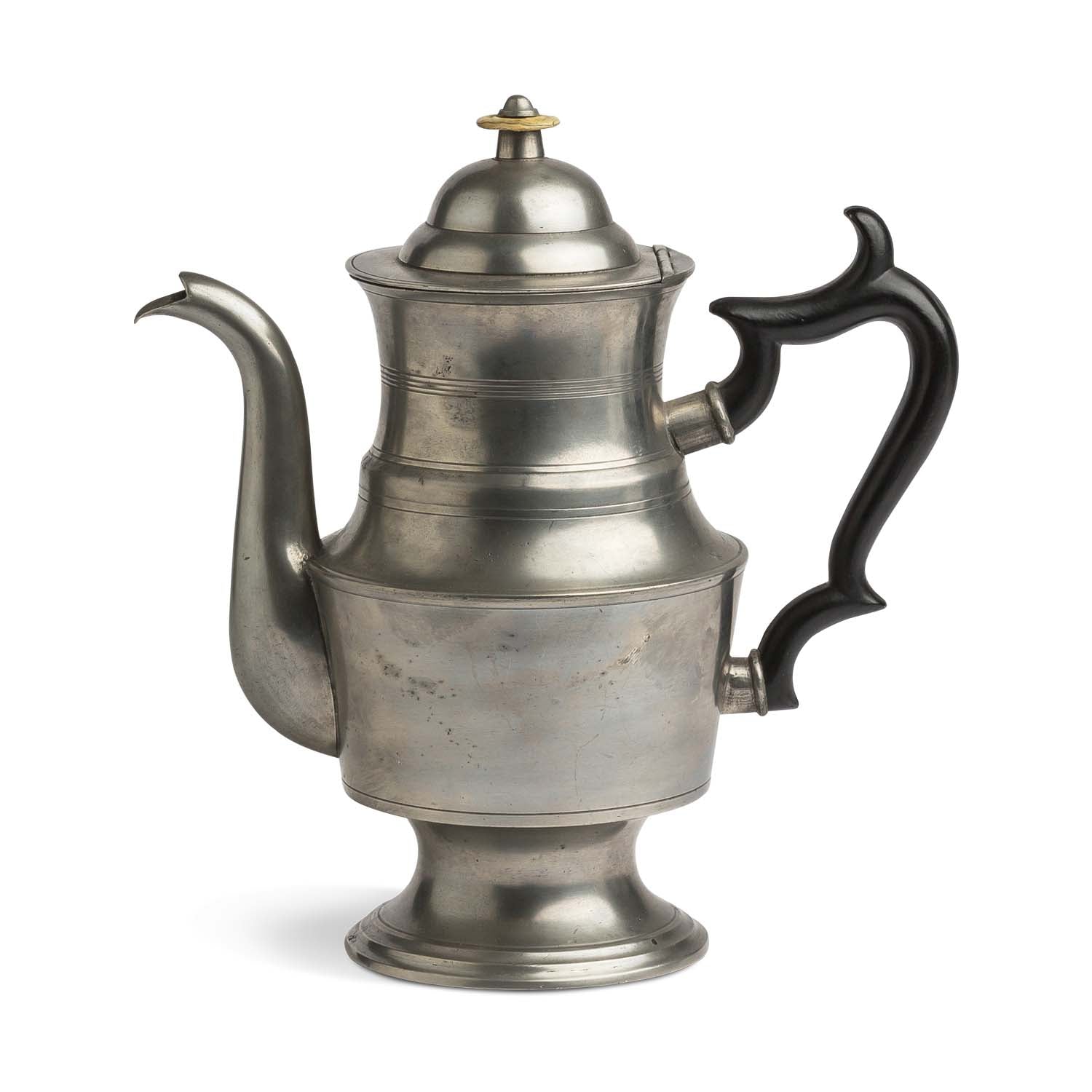 Middletown, Connecticut Pewter Teapot Eleish Van Breems Home