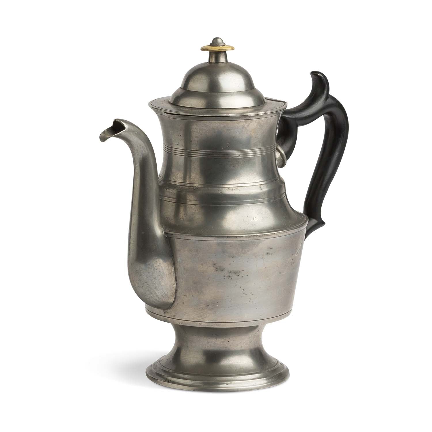 Middletown, Connecticut Pewter Teapot Eleish Van Breems Home