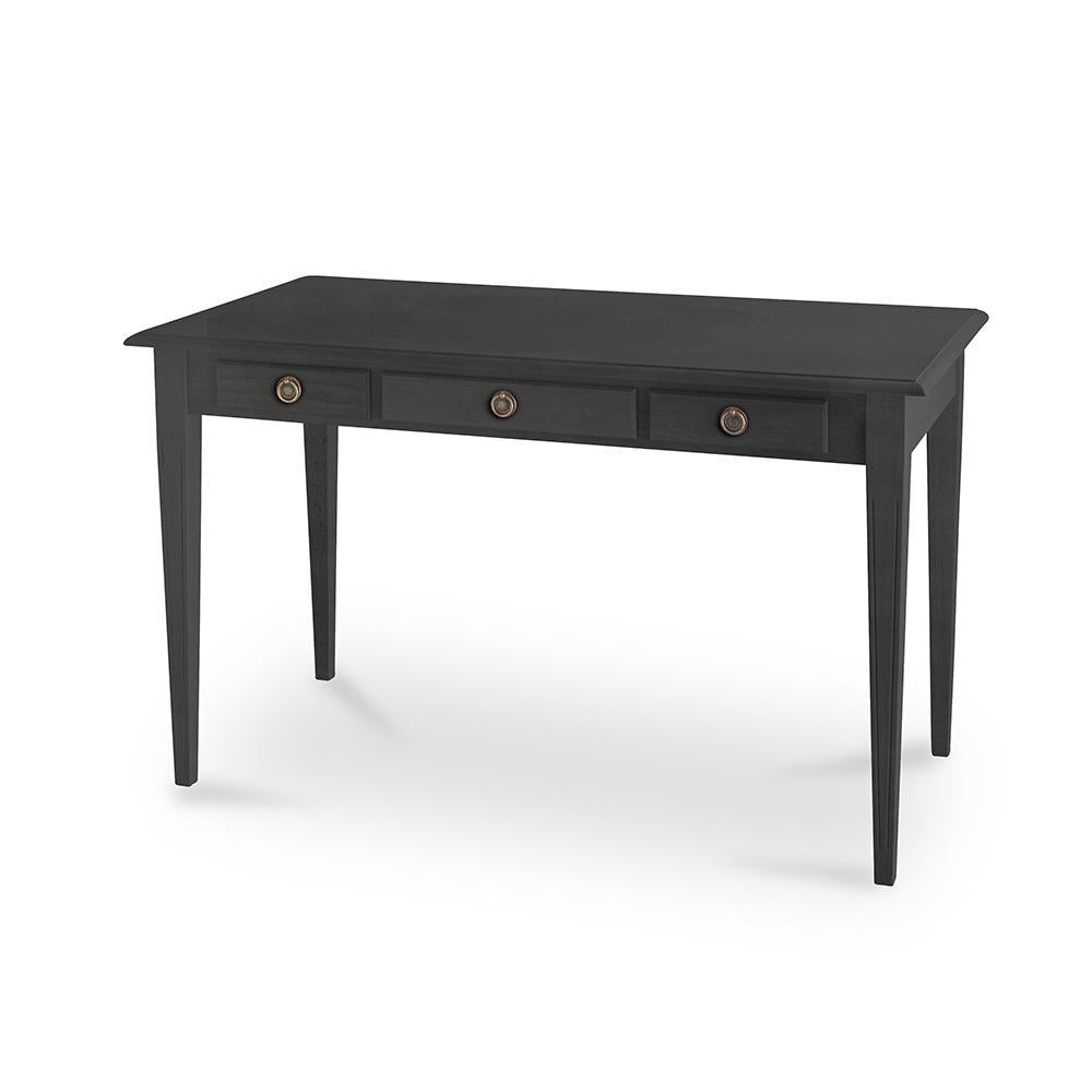 Gustav Writing Desk Rococo Black Eleish Van Breems Home