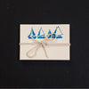 Petite Place Cards Sailboat Marine Eleish Van Breems Home