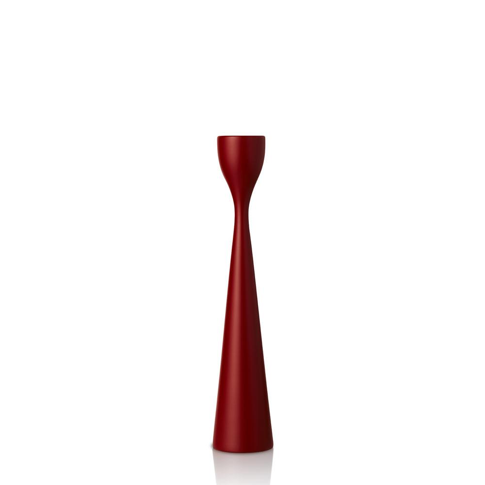 Rolf Painted Candlestick 11" Chestnut Brown Eleish Van Breems Home