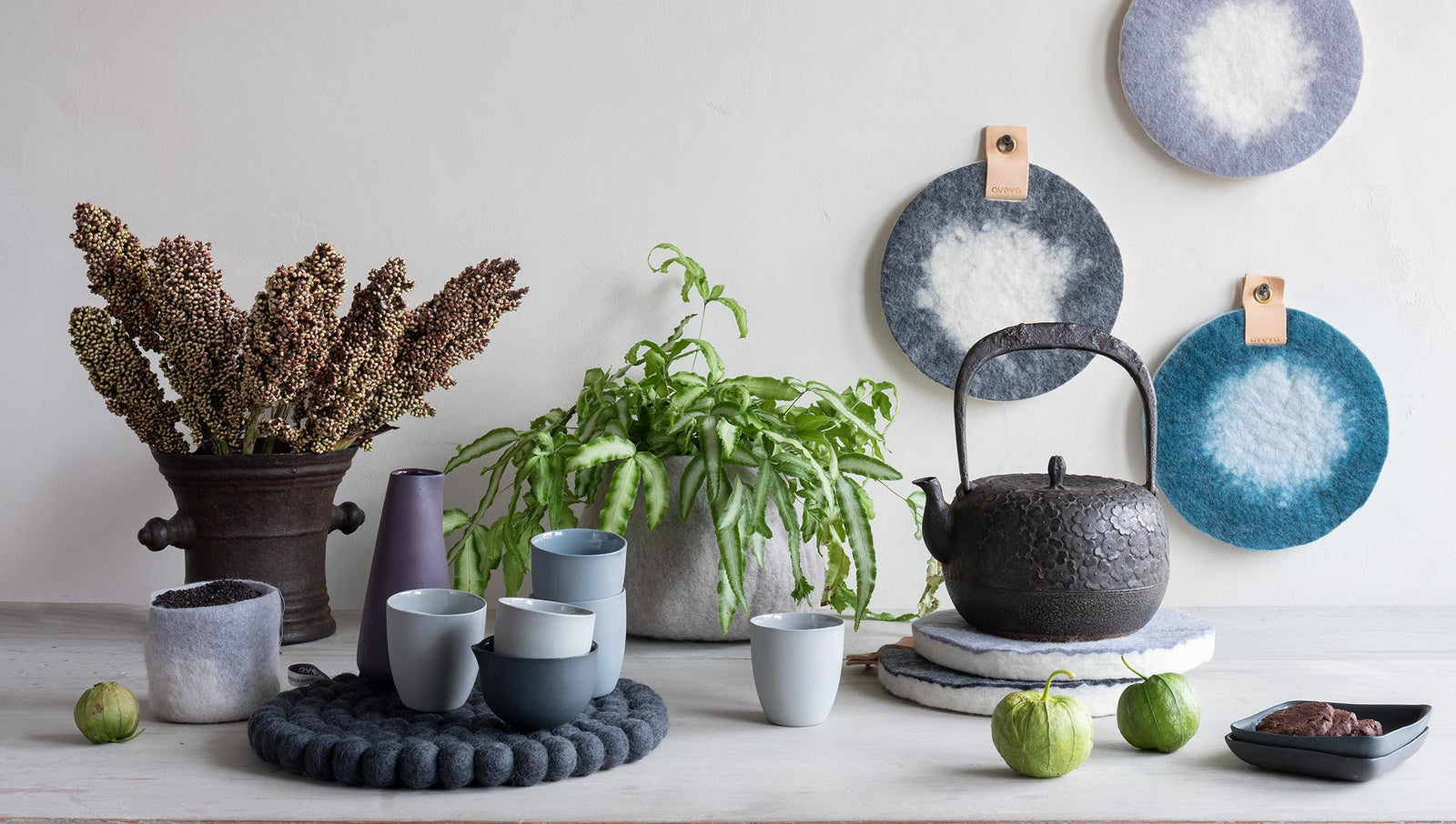 Aveva Felted Wool Decor