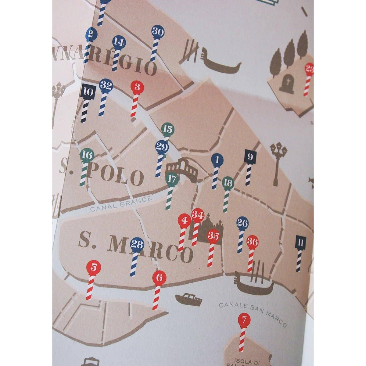Herb Lester Associates - Venice: Step Lightly - Italy Travel Map & Cultural Guide Eleish Van Breems Home