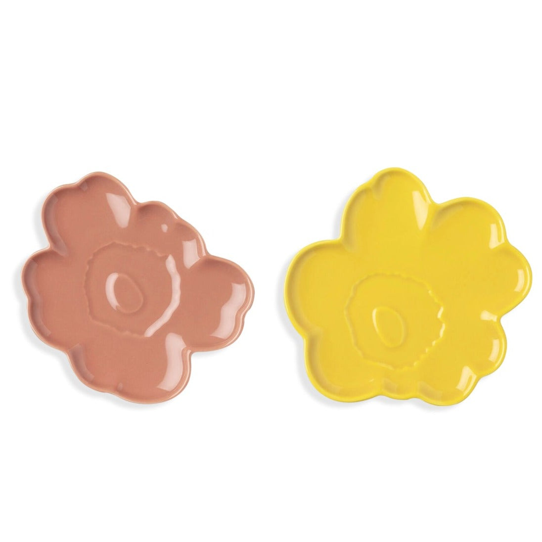 Marimekko Oiva Unikko Plates, Set Of 2 Eleish Van Breems Home