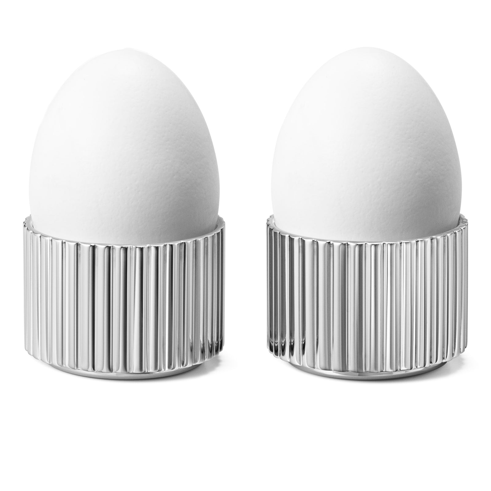 Georg Jensen Bernadotte 2pc Egg Cup Set Eleish Van Breems Home