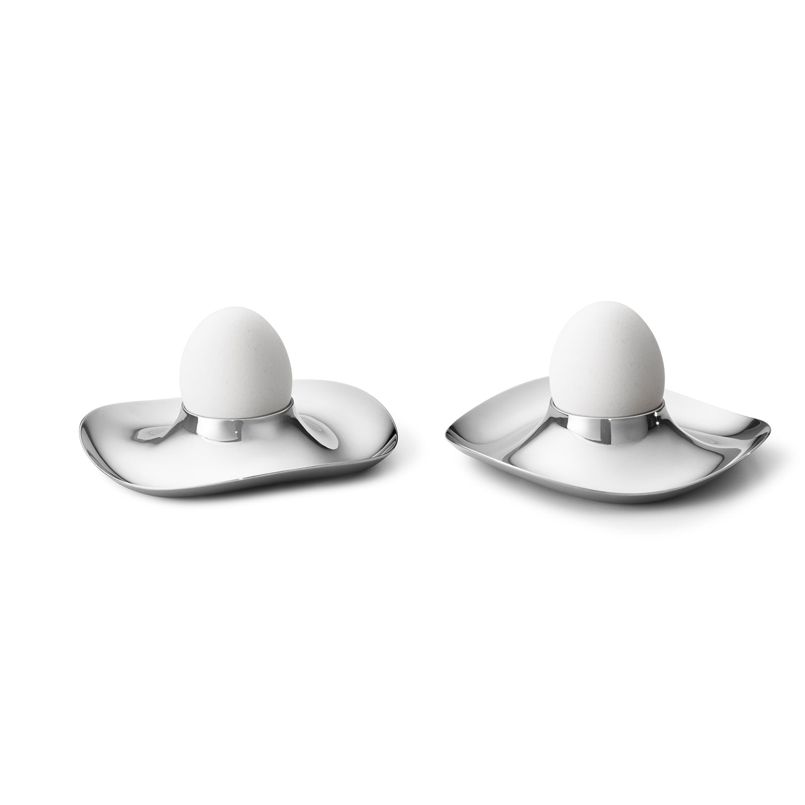 Georg Jensen Cobra 2 Piece Egg Cup Set Eleish Van Breems Home