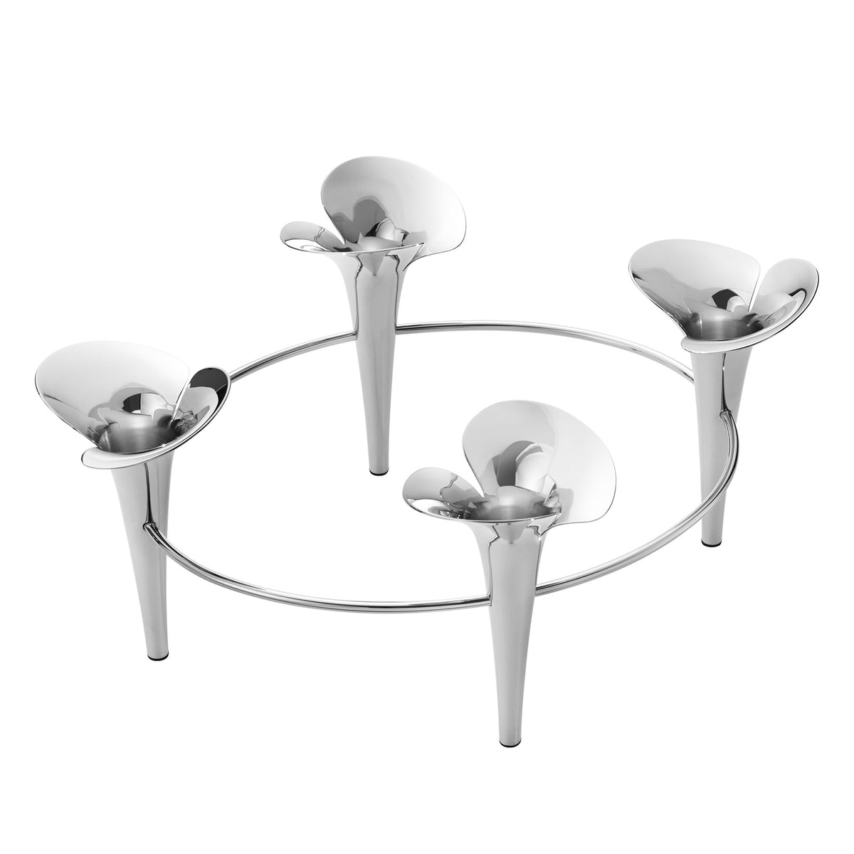 Georg Jensen Bloom Taper Candle Holder Eleish Van Breems Home